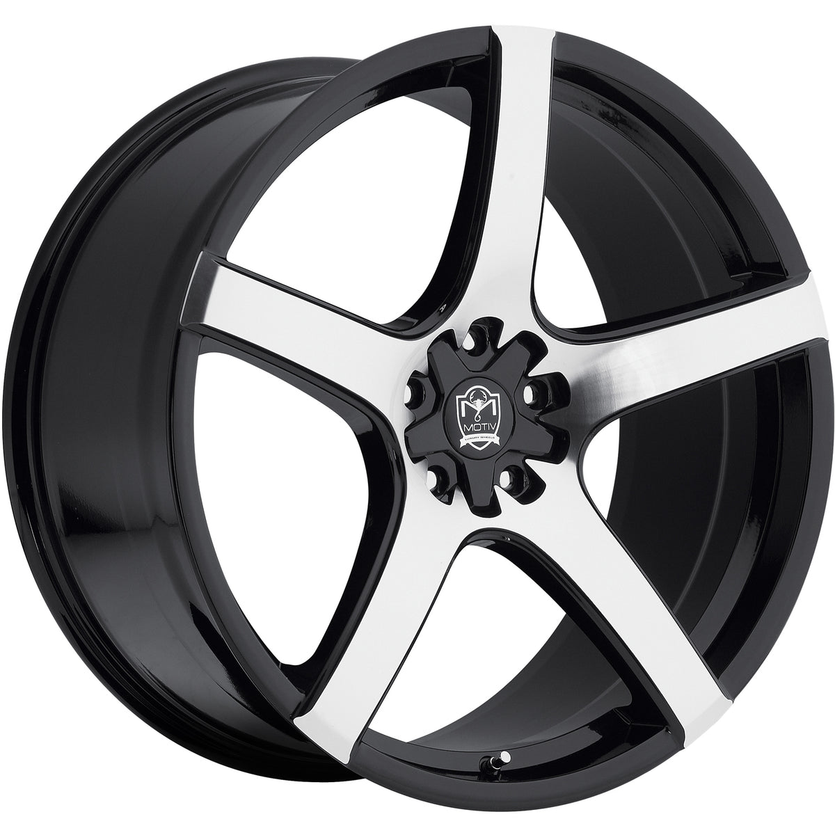 Motiv Maranello Black Machined Wheel