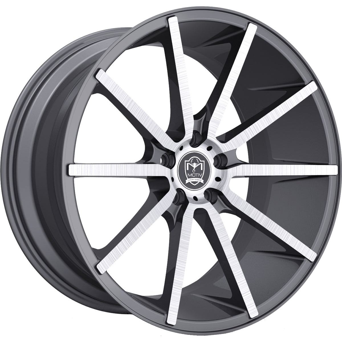 Motiv Marseille Anthracite Machined Wheel
