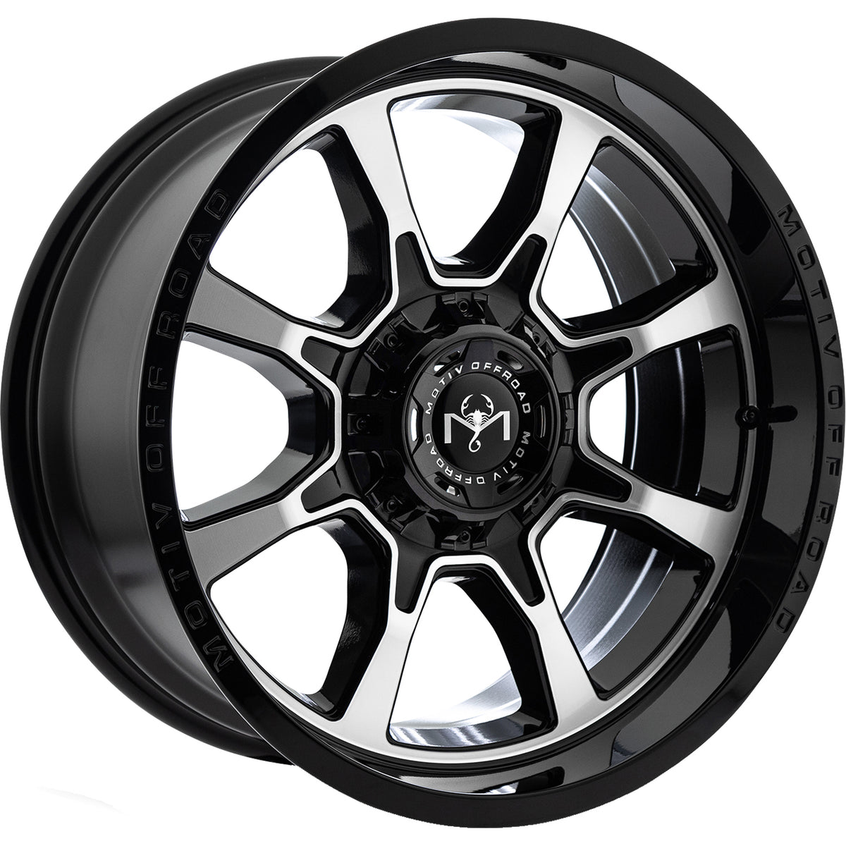 Motiv Offroad Glock Black Machined Wheel