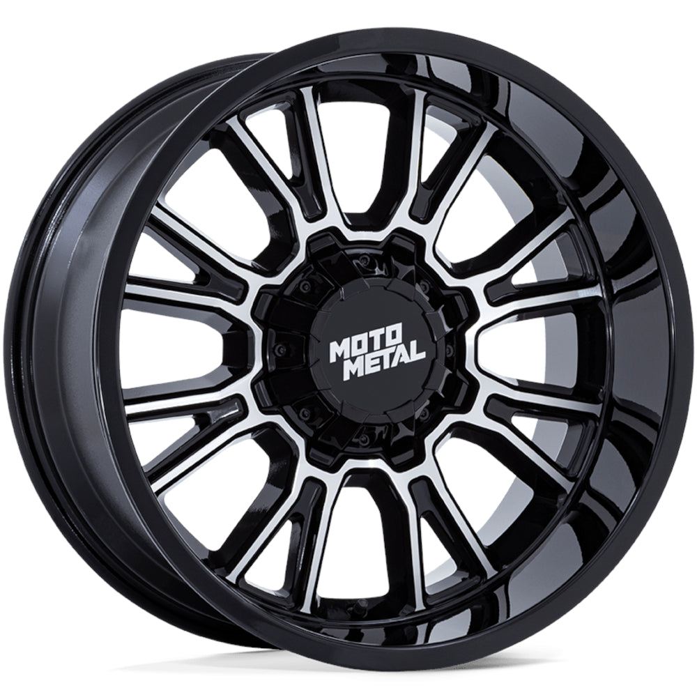 Moto Metal MO810 Black Machined Wheel