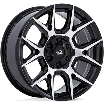 Moto Metal MO813 Black Machined Wheel