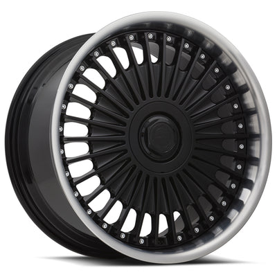 MRR VP4 Black Machined Wheel