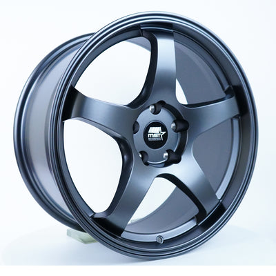 MST Flow Formed CR Matte Gunmetal Wheel