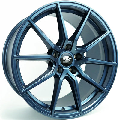 MST Flow Formed Delta Blue Wheel