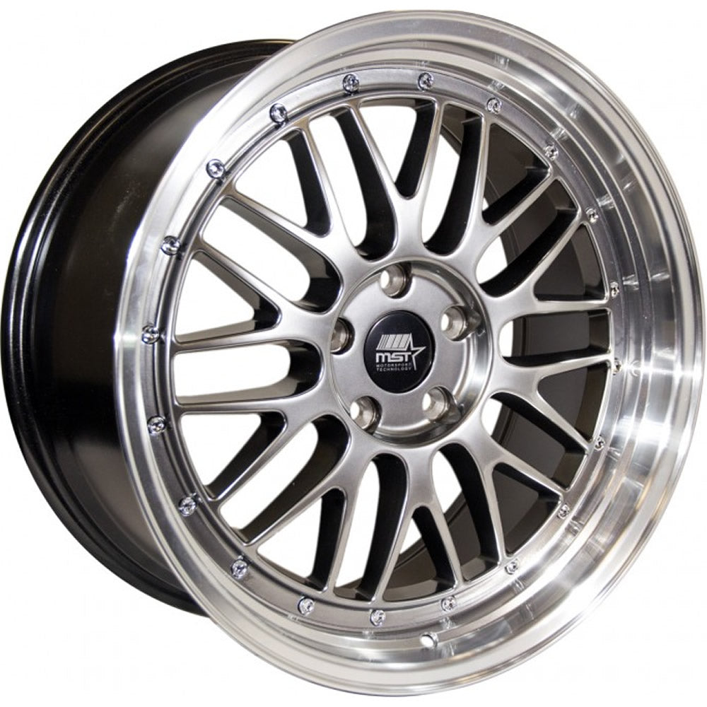 MST LeMan Hyperblack Machined Wheel