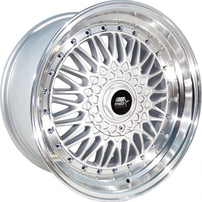 MST MT13 Silver Machined Wheel