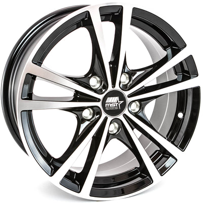 MST Saber Machined Black wheel