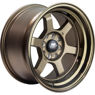 MST Time Attack Bronze Machined Wheel