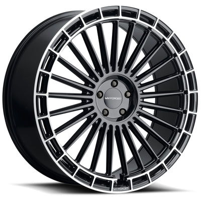 MV Forged MVF40 Black Wheel