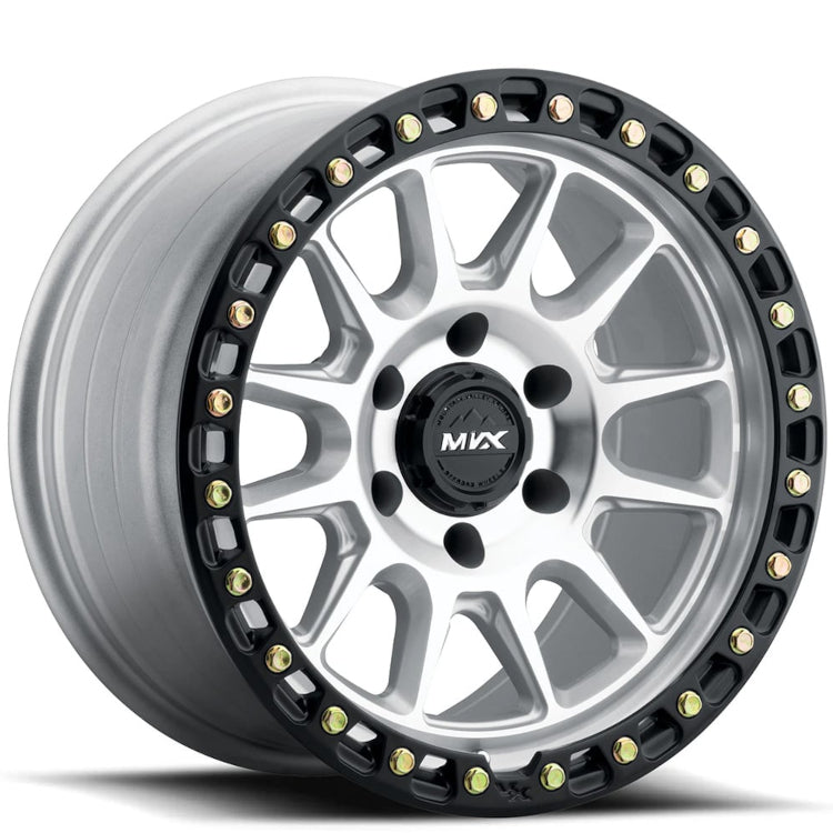 MVX Offroad VX12 Silver Machined Wheel