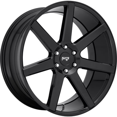 Niche Future Gloss Black Wheel