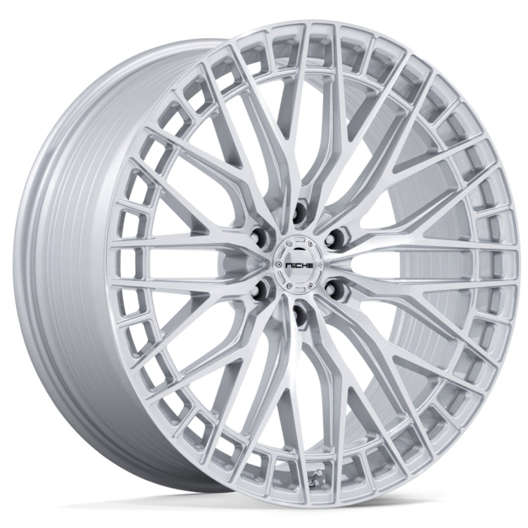 Niche Genoa Silver Machined Wheel
