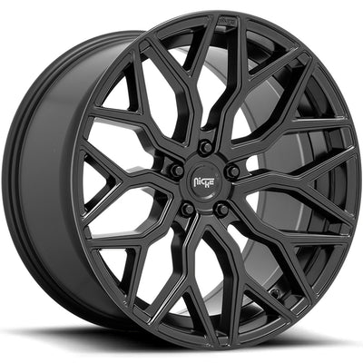 Niche Mazzanti Matte Black Wheel