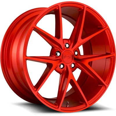 Niche Misano Gloss Red Wheel