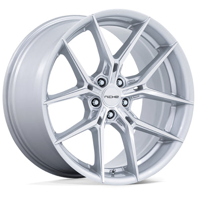 Niche Prodigy 5 Silver Machined Wheel