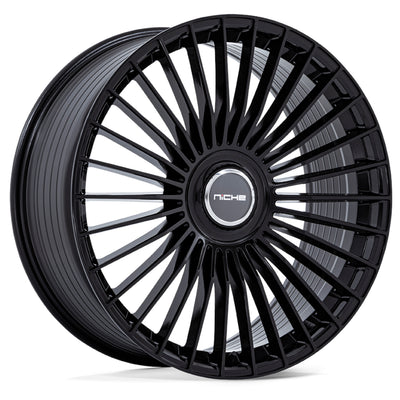 Niche Serene Gloss Black Wheel