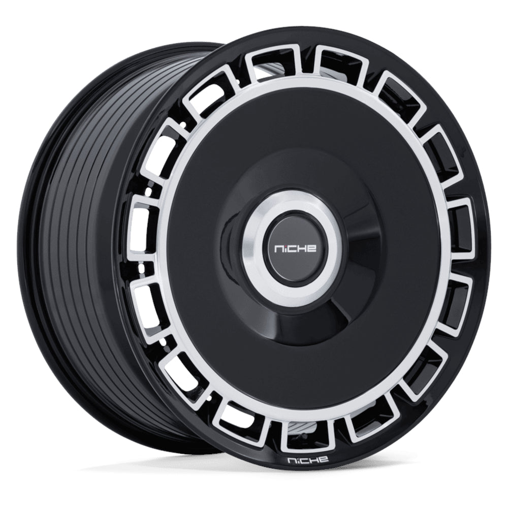 Niche Venice Black Machined Wheel
