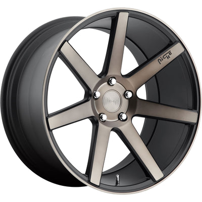 Niche Verona Black Machined Wheel