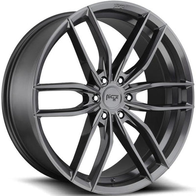 Niche Vosso M204 18x8 +42mm Matte Anthracite