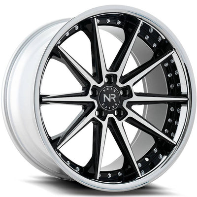 Noir Elite NR110 Black Machined Wheel