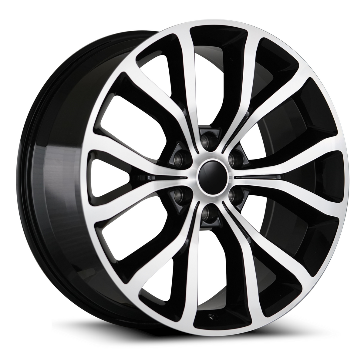 OE Concept FD05 Black Machined Wheel