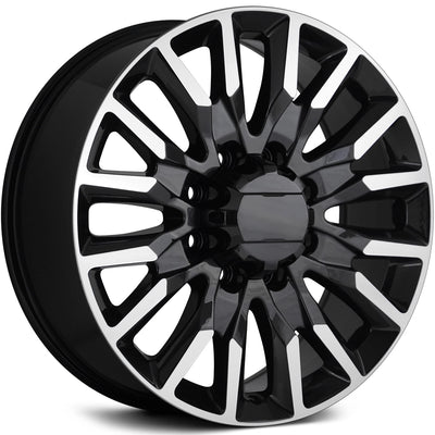 OE Concept G22 Black Machined Wheel