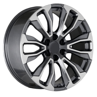 OE Concept G29 Gunmetal Machined Wheel