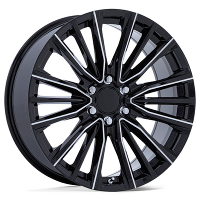 OE Performance 223 Black Milled Wheel