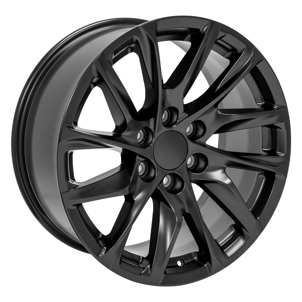 OE Replica Wheels Cadillac Escalade 12 Spoke Satin Black Wheel