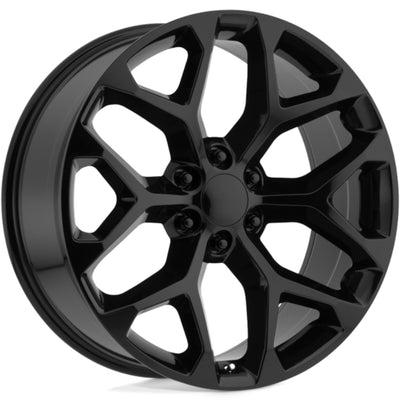 OE Replica Wheels Chevrolet Snowflake Matte Black Wheel