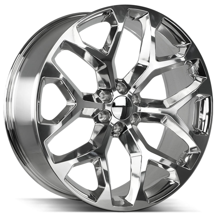 OE Replica Wheels Chevrolet Snowflake Polished Wheel