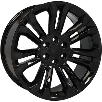 OE Replica Wheels GM Split-7 Spoke Gloss Black Wheel
