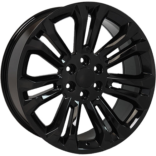 OE Replica Wheels GM Split-7 Spoke Gloss Black Wheel