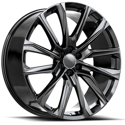 OE Revolution CAD34 Gloss Black Wheel