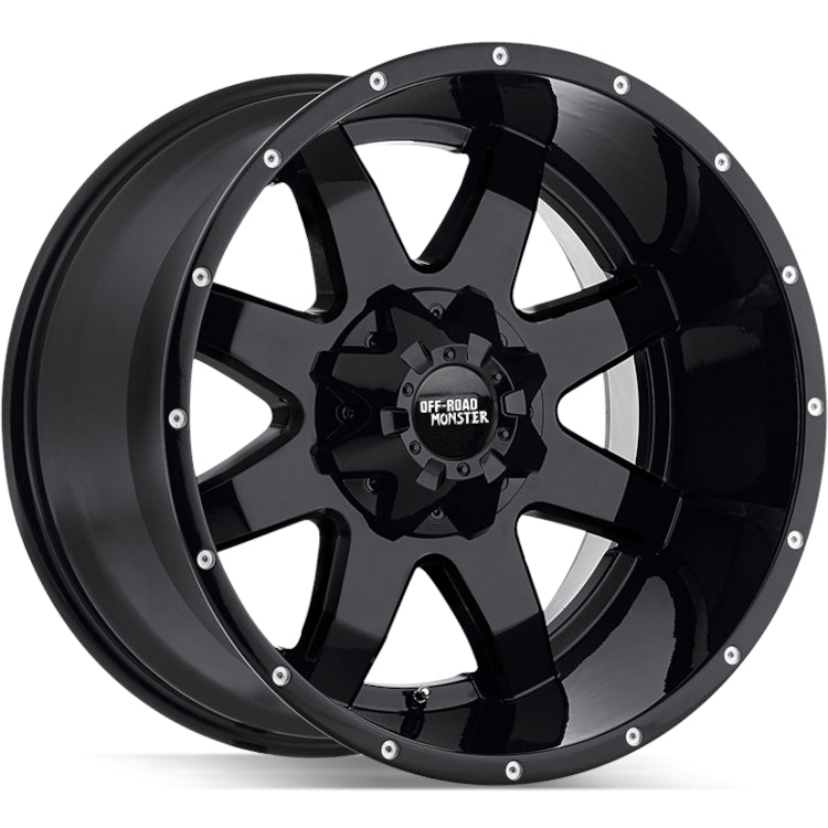 Off Road Monster M08 Gloss Black Wheel