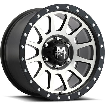 Off Road Monster M10 Black Machined Wheel