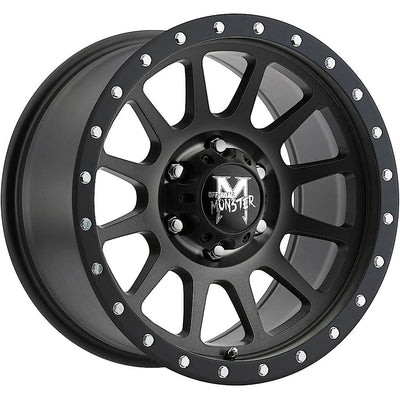 Off Road Monster M10 Flat Black Wheel