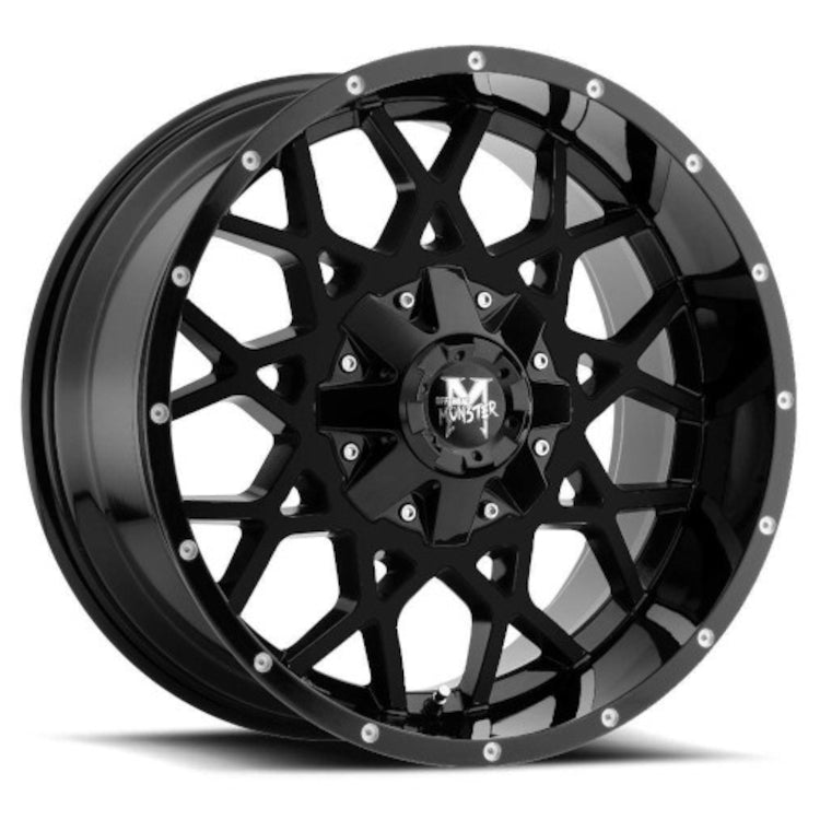 Off Road Monster M14 Matte Black Wheel