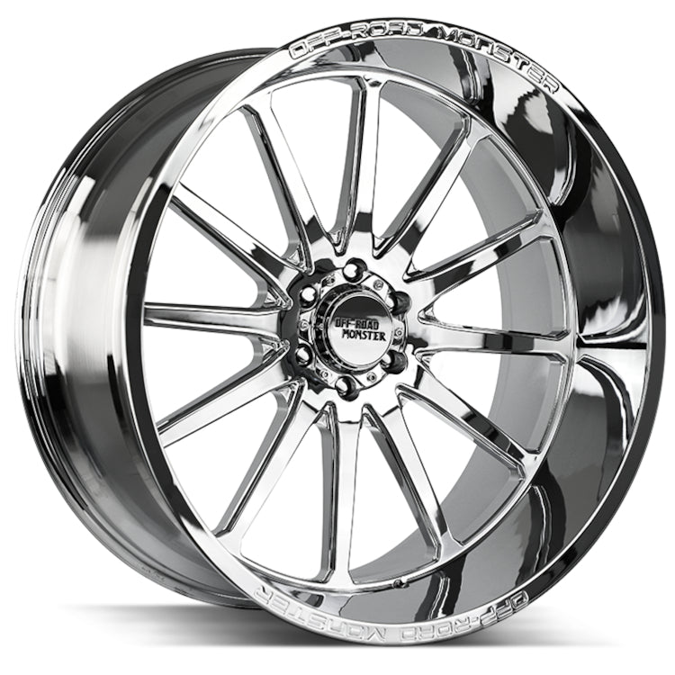 Off Road Monster M26 Chrome Wheel