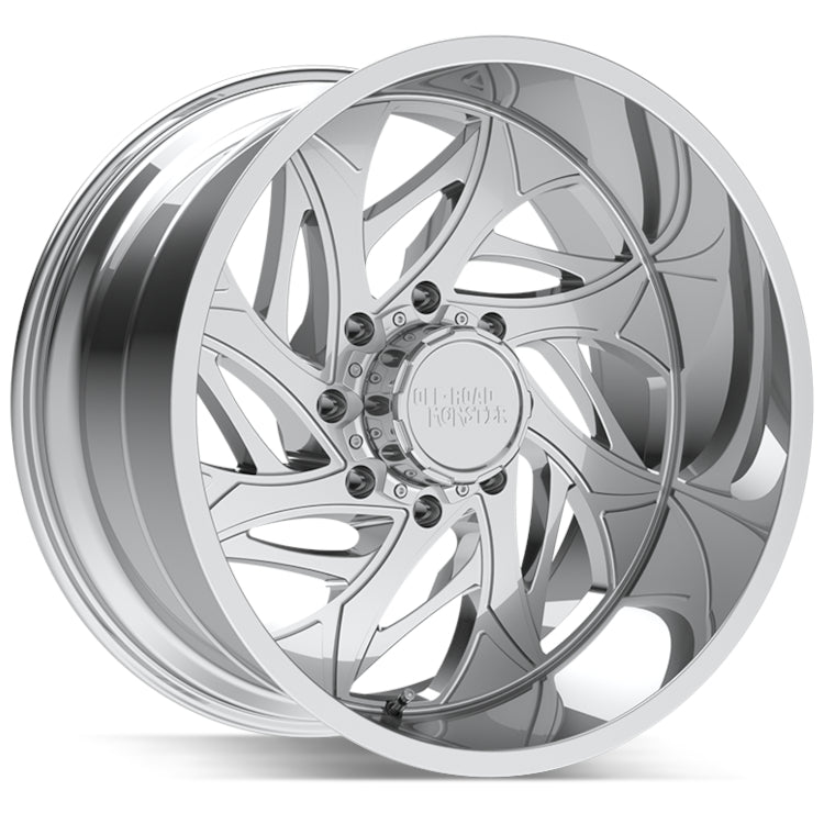 Off Road Monster M28 Chrome Wheel