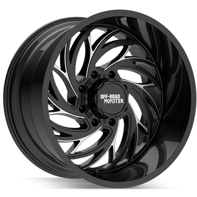 Off Road Monster M29 Black Milled Wheel
