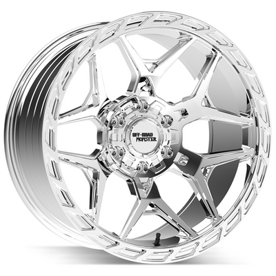 Off Road Monster M40 Chrome Wheel