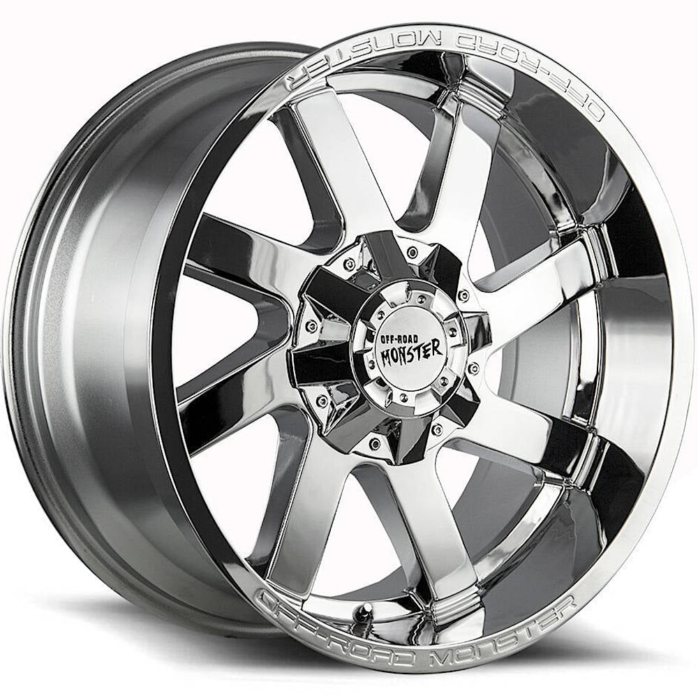 Off Road Monster M80 Chrome Wheel