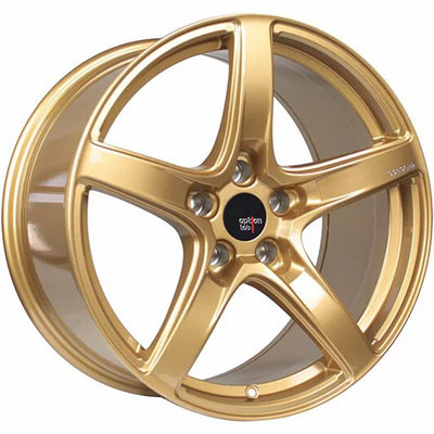 Option Lab R555 Gold Wheel