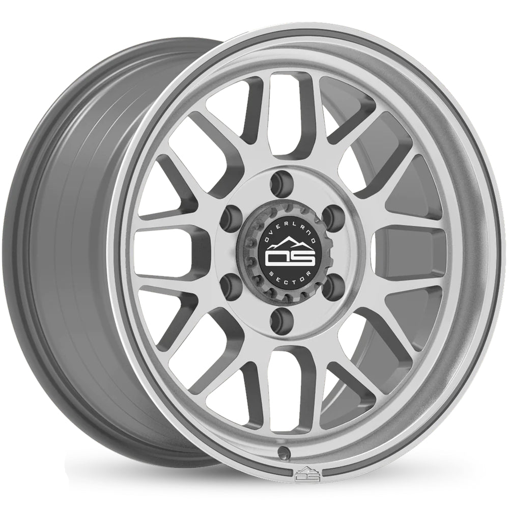 Overland Sector Hyperdrive Gunmetal Machined Wheel