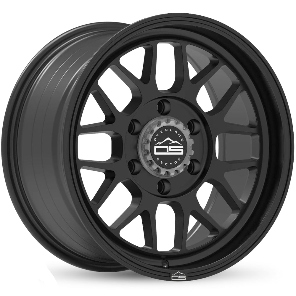 Overland Sector Hyperdrive Satin Black Wheel