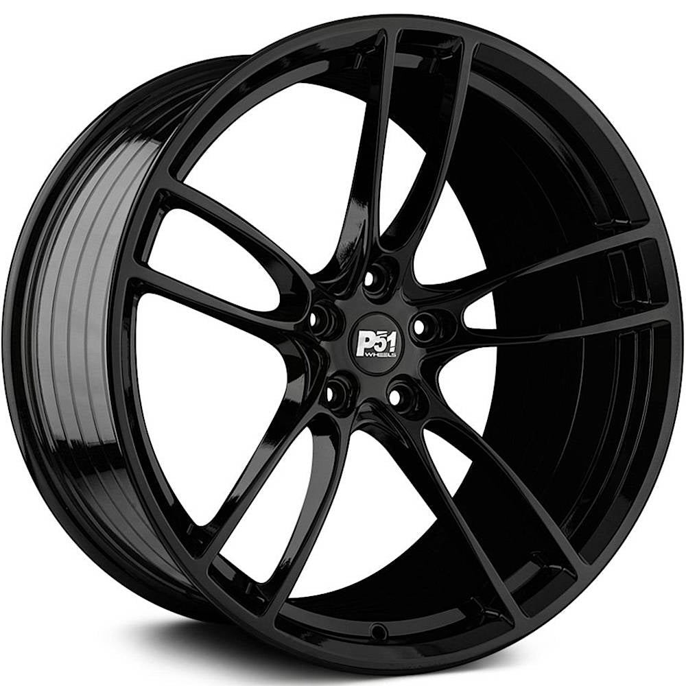 P51 101RF Gloss Black Wheel