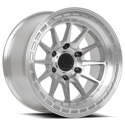 Lock Offroad BAJA Machining with Clear wheel