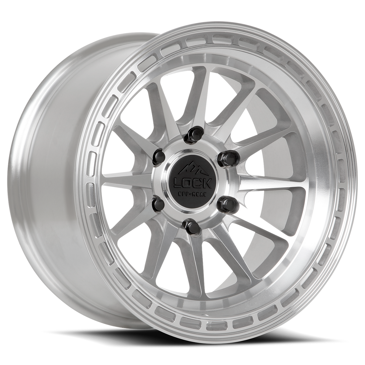 Lock Offroad BAJA Machining with Clear wheel