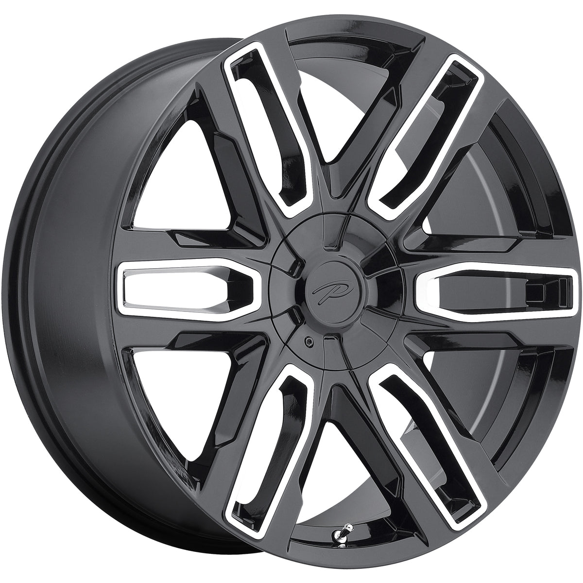 Pacer Benchmark Black Machined Wheel